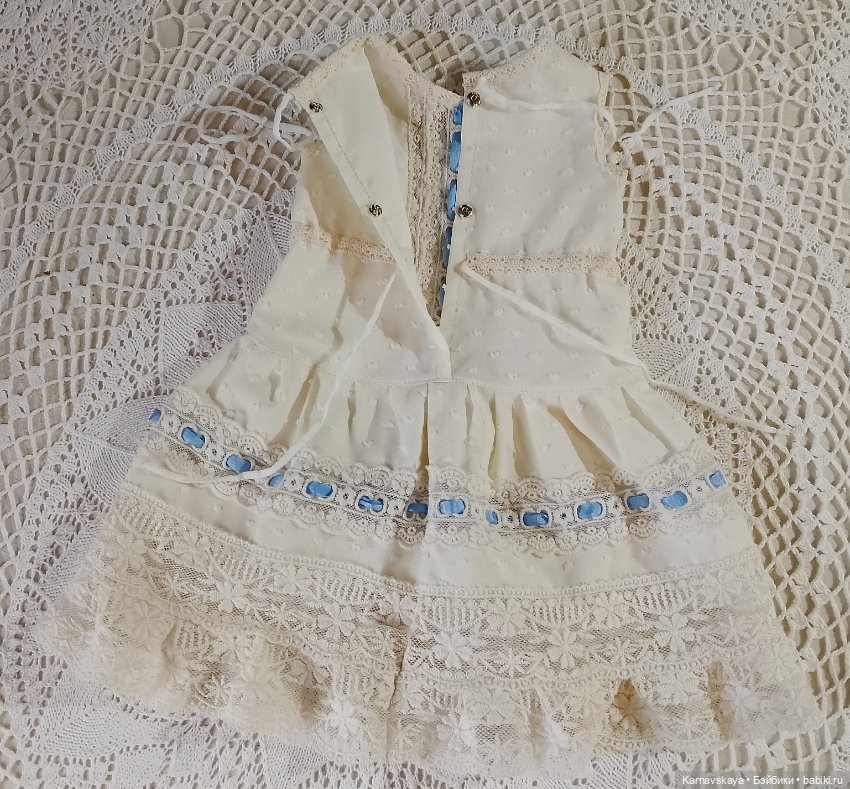 Комплект нижнего белья для антикварных кукол и реплик 54-60см роста