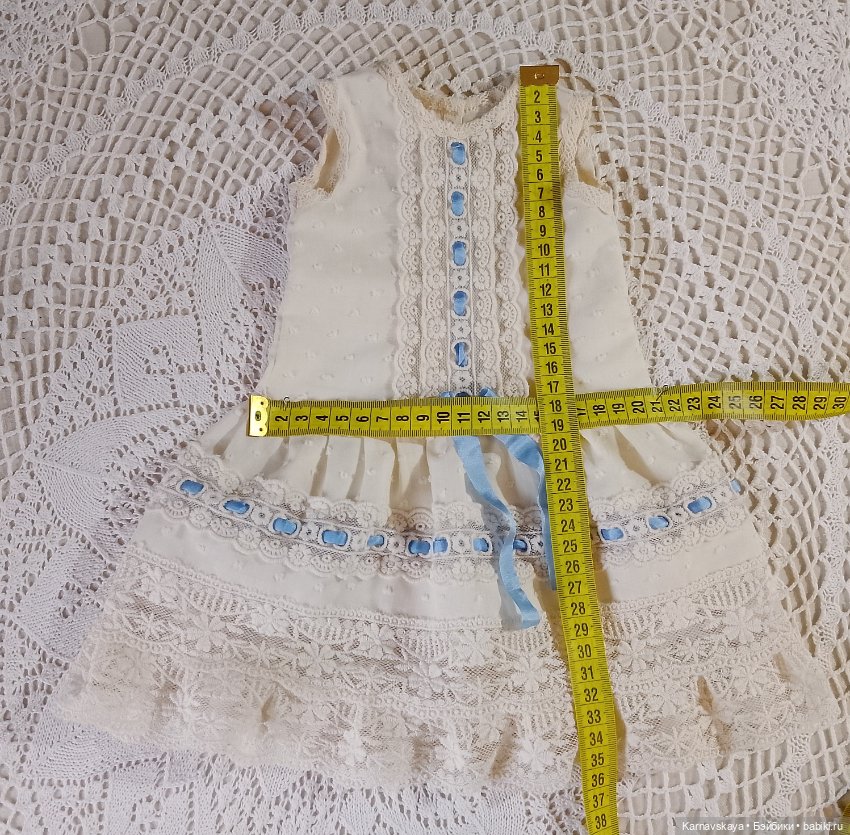 Комплект нижнего белья для антикварных кукол и реплик 54-60см роста