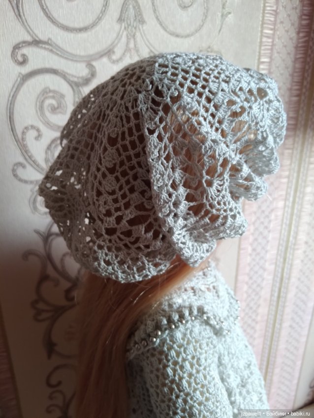 Наряд вязаный для кукол 60-70см (фото 3)