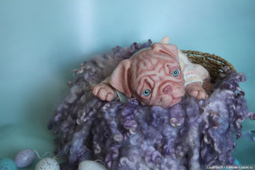 Монти реборн мопс (2) — Куклы реборн (фото 5)