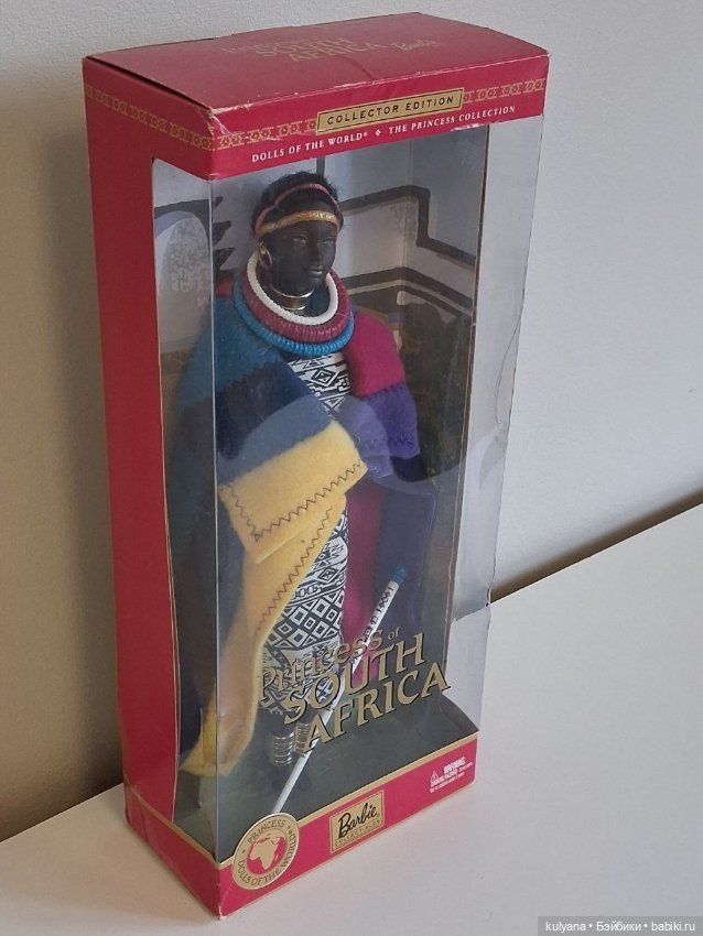 Кукла Барби princes of South Africa Barbie (фото 6)