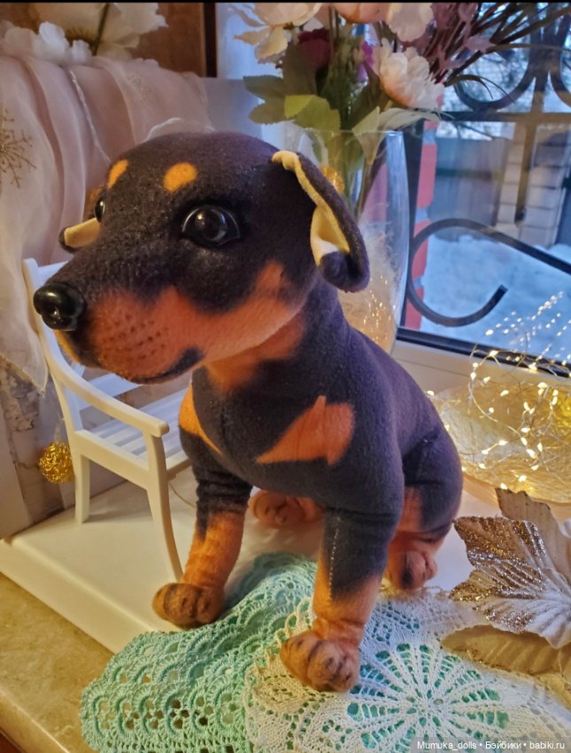 Собака и колготки ручной работы бесплатно (фото 3)