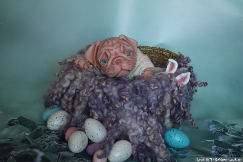 Монти реборн мопс (2) — Куклы реборн (фото 4)