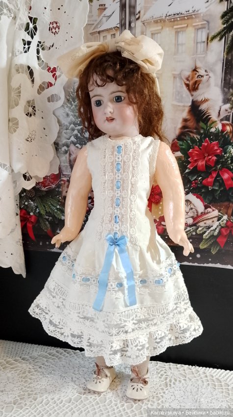 Комплект нижнего белья для антикварных кукол и реплик 54-60см роста