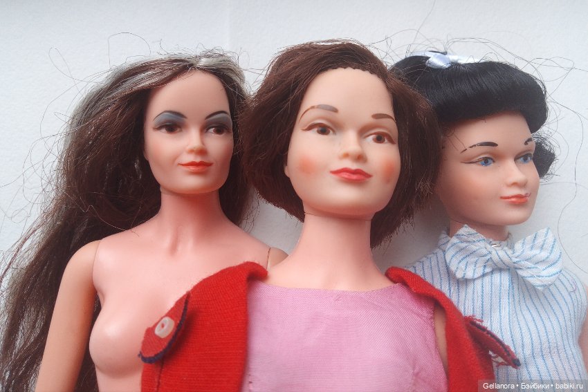 Лот Littlechap Family — Винтажные куклы и игрушки детства