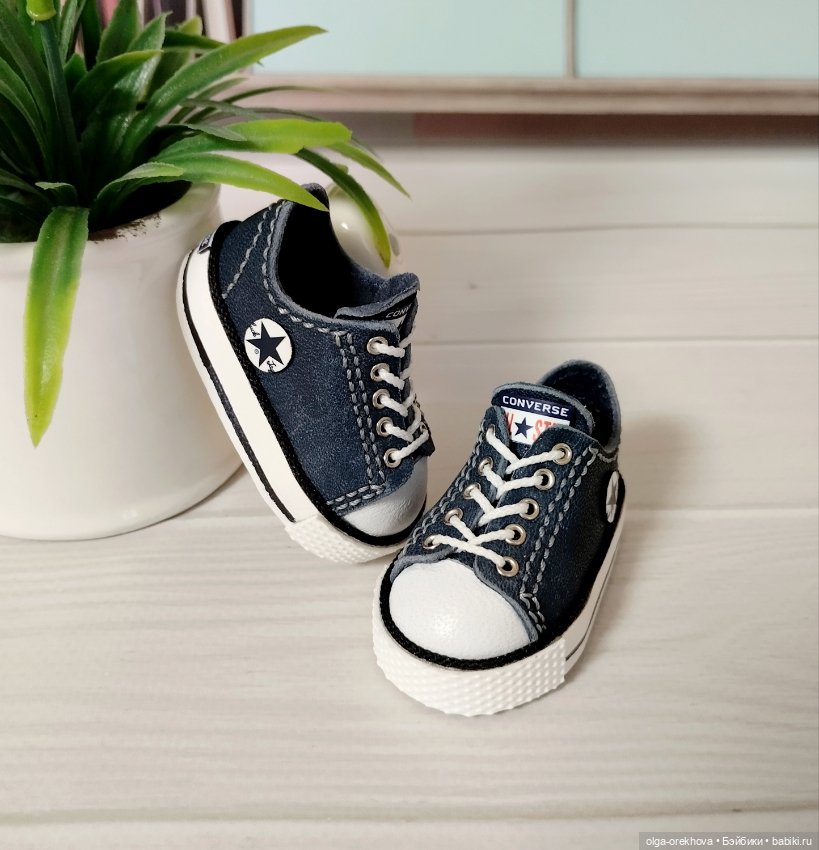 Кеды конверсы для куклы Паола Рейна (фото 4)