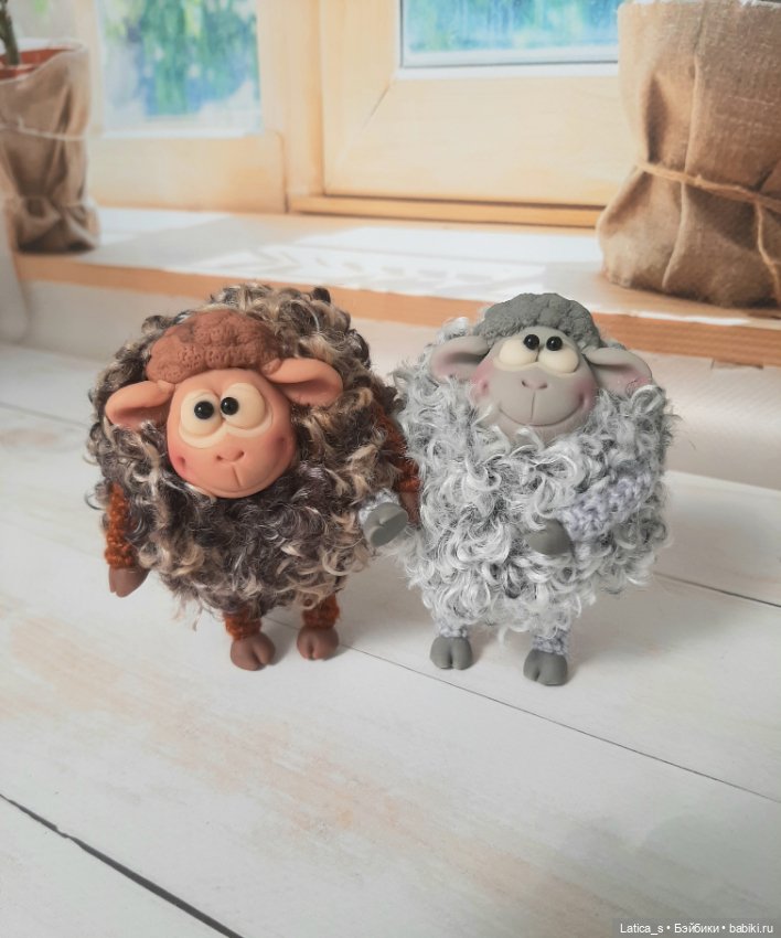 Барашки — Авторские игрушки (фото 6)