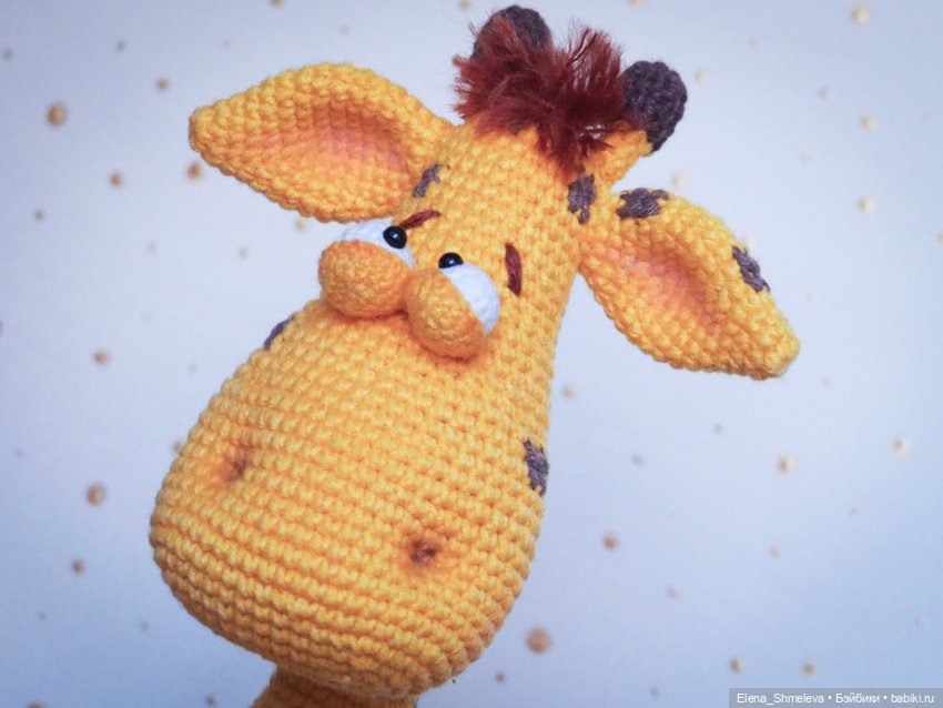 Жираф — Авторские игрушки (фото 7)