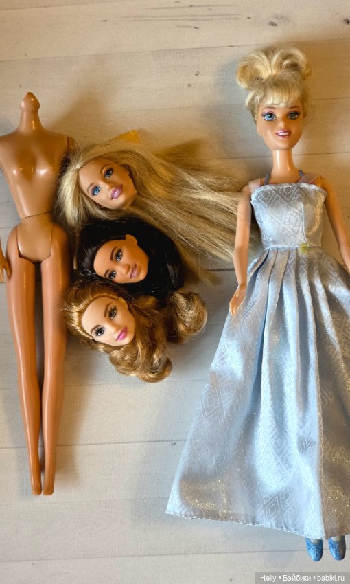 Кукла, головы, тело — Игровые куклы