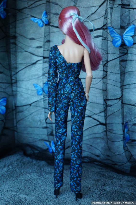 Асимметричный комбинезон для NuFACE (Integrity Toys) (фото 4)