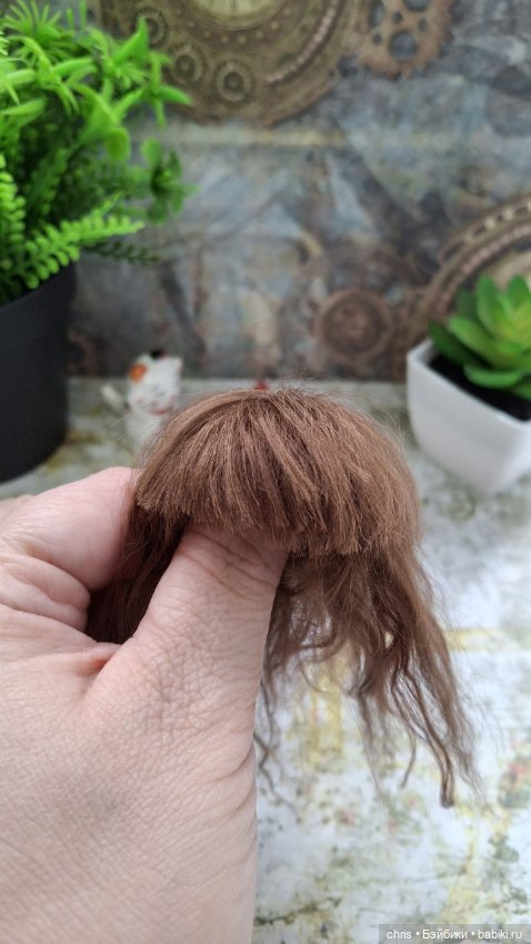 Парик для bjd с объемом головы 11-12 см (фото 4)