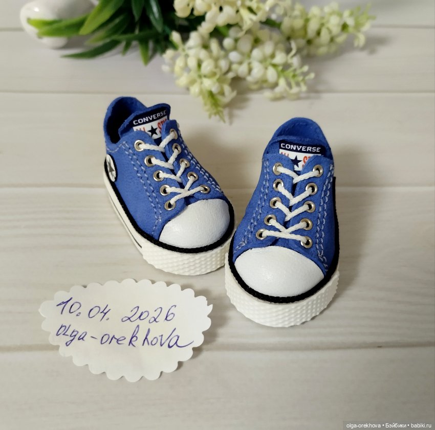 Кеды конверсы для куклы Паола Рейна (фото 2)