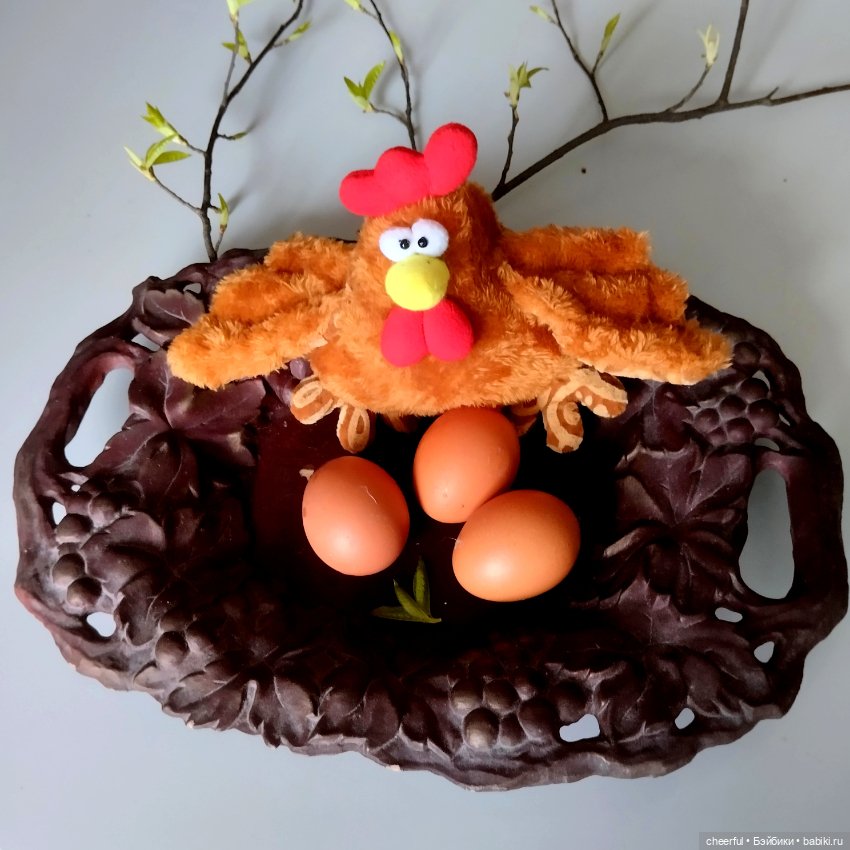 Мягкая игрушка - курочка — Авторские игрушки (фото 4)