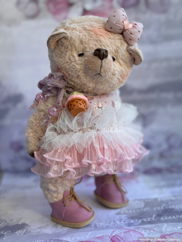 Мишка Тедди ручная работа (фото 6)