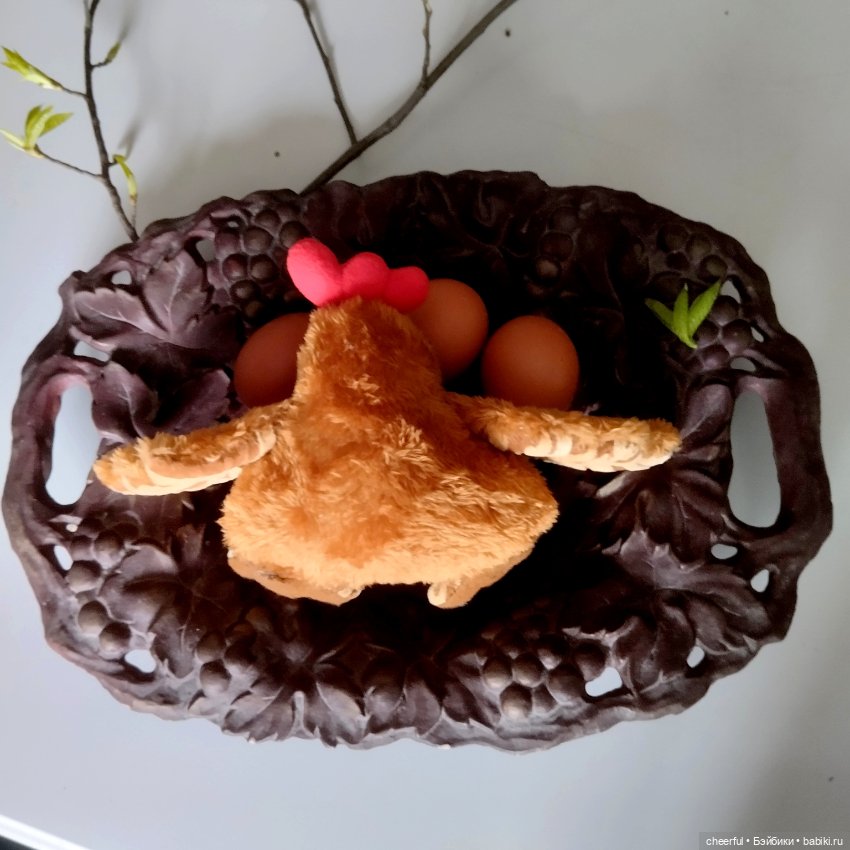 Мягкая игрушка - курочка — Авторские игрушки (фото 5)