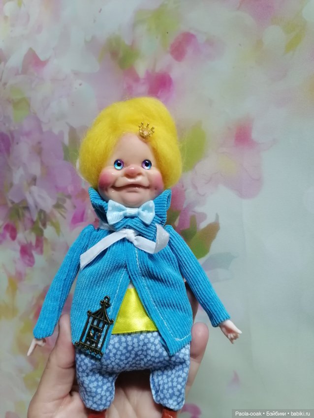 Кукла коллекционная Принц Улыбашка