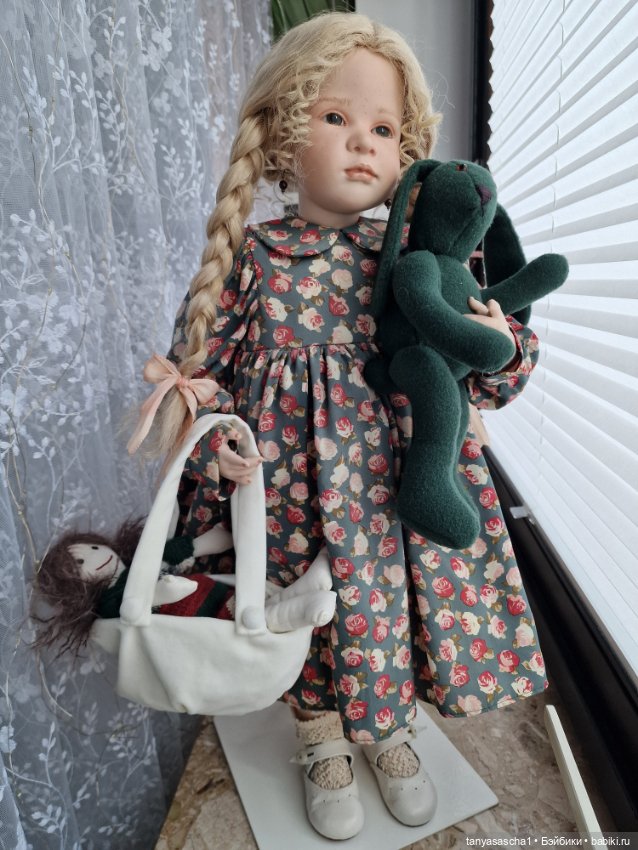 Фарфоровая кукла Ruth Treffeisen Ophelia 2006 студийная кукла (фото 6)