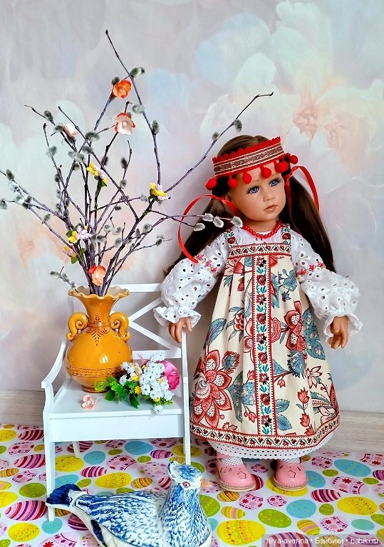Одежда для ГОТЦ 50 см --Комплекты в русском стиле