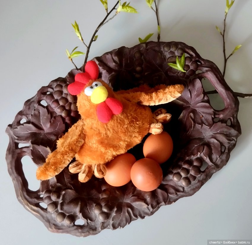 Мягкая игрушка - курочка — Авторские игрушки (фото 6)