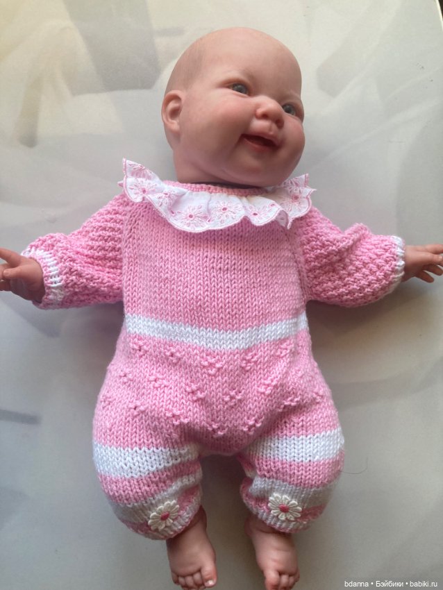 Вязанные комбинезоны из хлопка (фото 6)