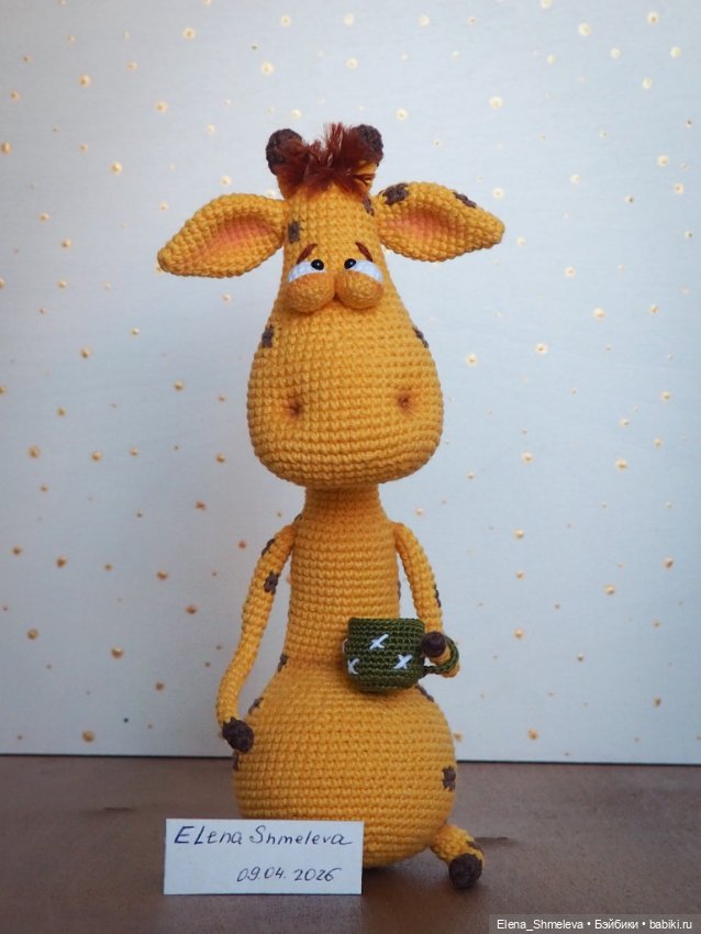 Жираф — Авторские игрушки (фото 8)