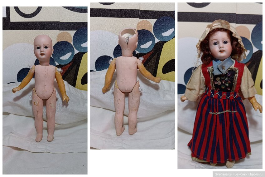 Антикварная кукла от Gebruder Kuhnlenz,молд 44-17 (фото 7)