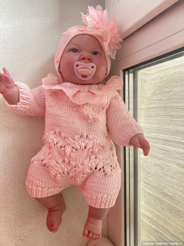 Вязанные комбинезоны из хлопка (фото 2)