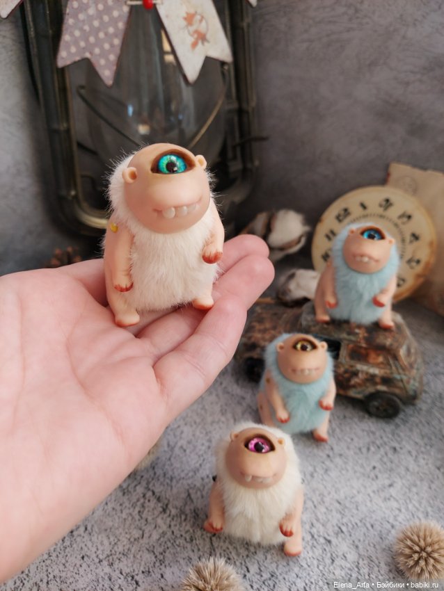 Зефир циклоп — Авторские игрушки (фото 2)