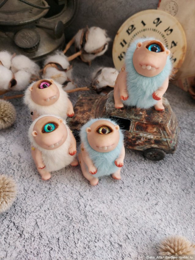 Зефир циклоп — Авторские игрушки (фото 4)