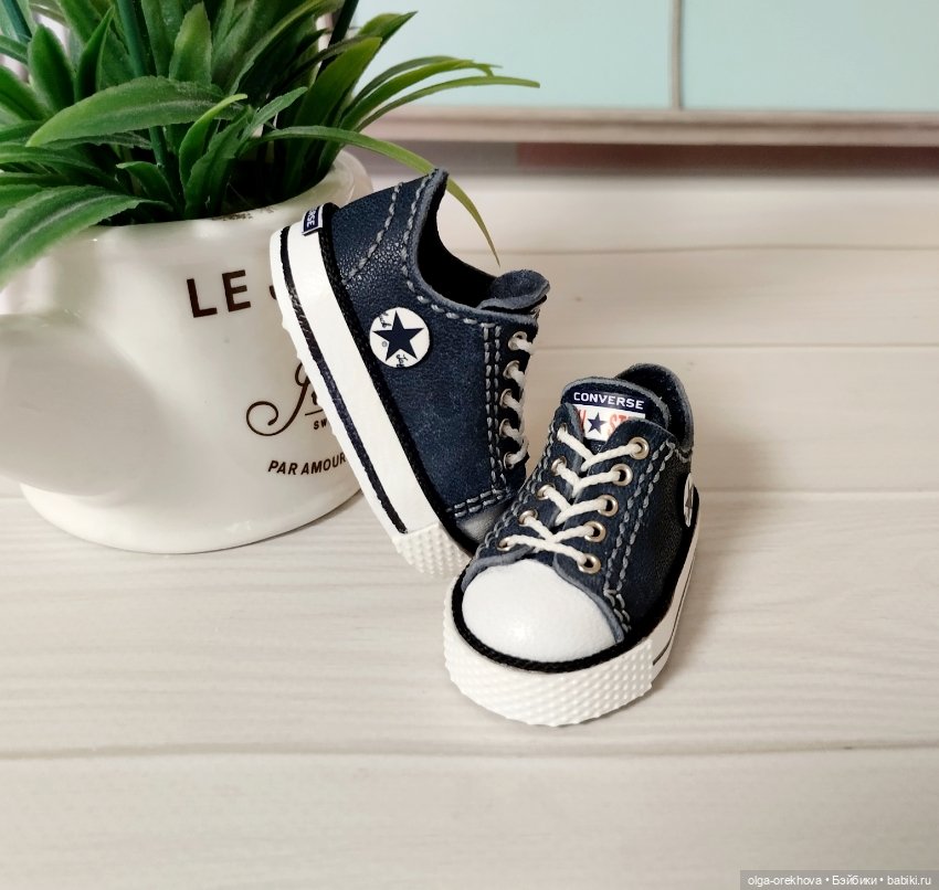 Кеды конверсы для куклы Паола Рейна (фото 5)