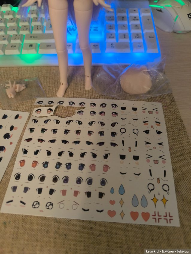 Кукла для творчества — Шарнирные куклы (не BJD) (фото 3)