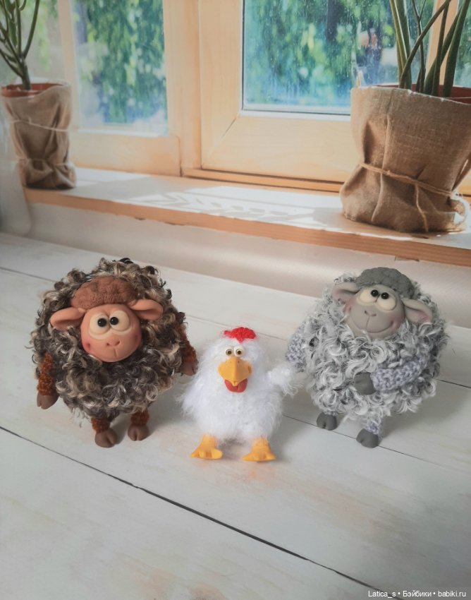 Барашки — Авторские игрушки (фото 7)