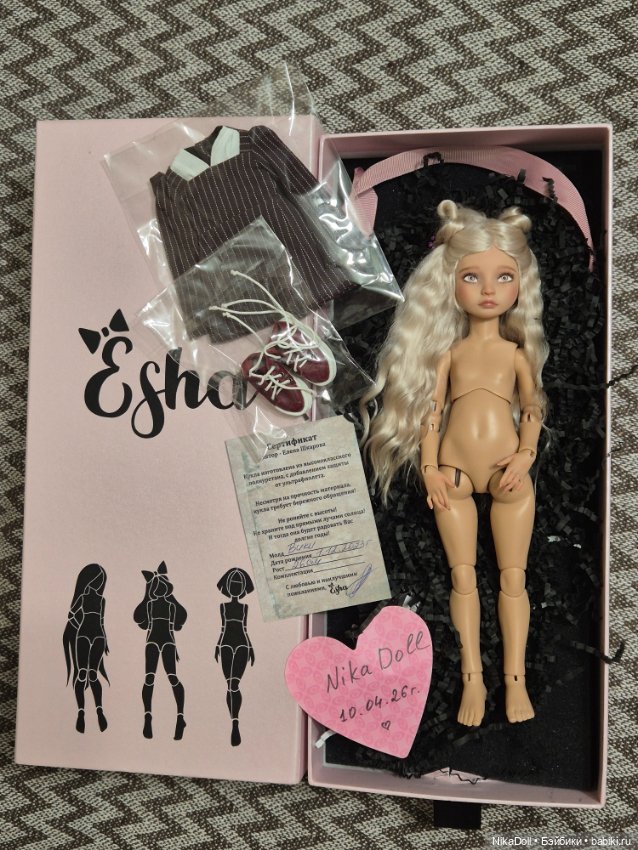 Вики от Esha dolls — Авторские куклы BJD (фото 6)