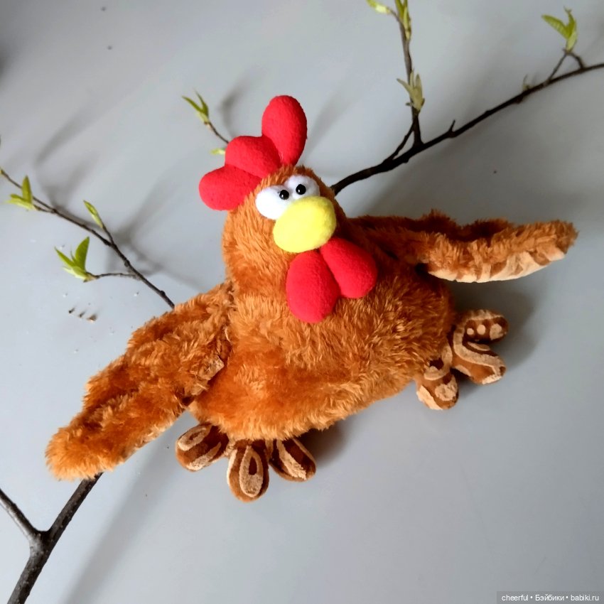 Мягкая игрушка - курочка — Авторские игрушки (фото 3)