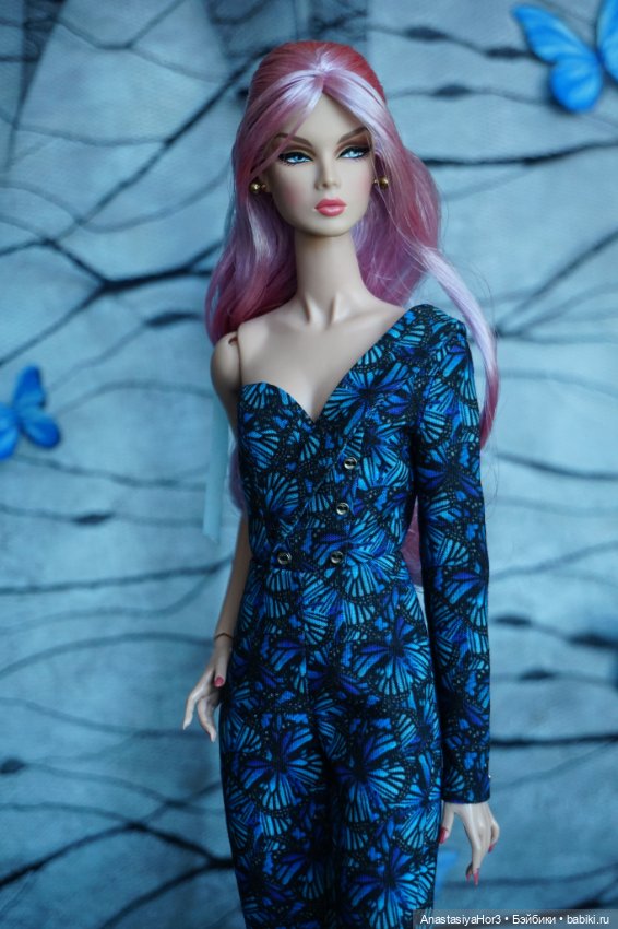 Асимметричный комбинезон для NuFACE (Integrity Toys) (фото 2)