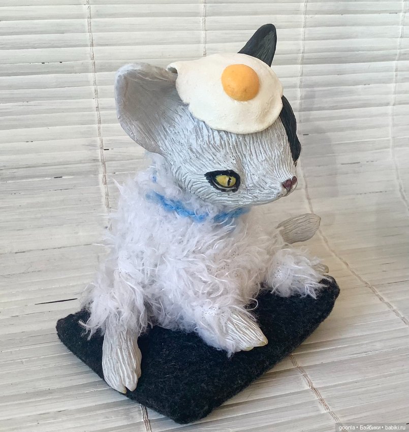 Кухонный Кот Мяо-Тао авторская игрушка Oso Polar (фото 4)