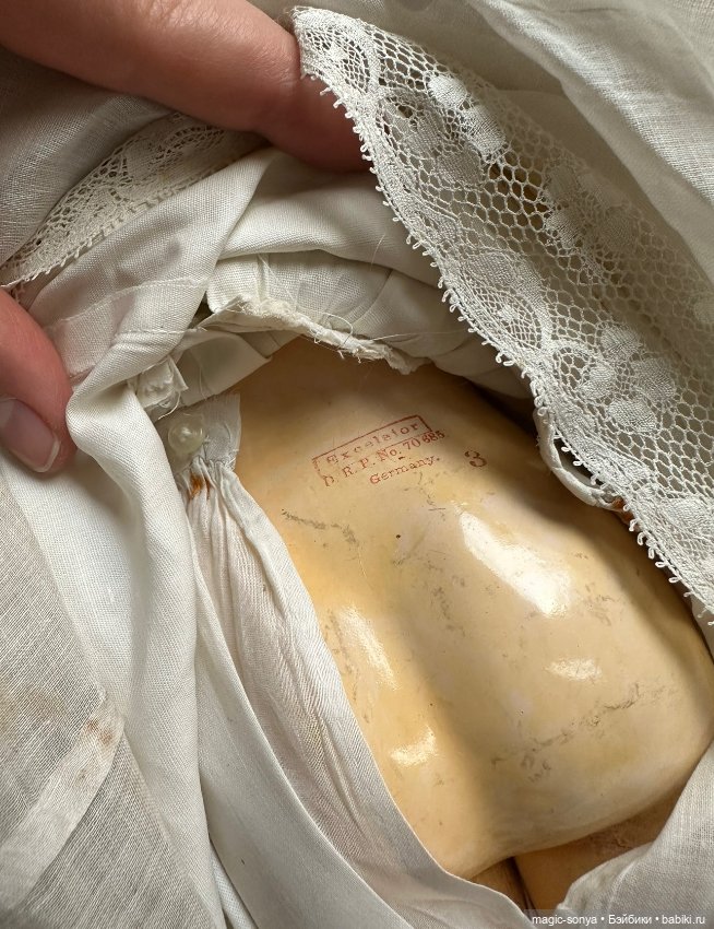 Антикварная немецкая кукла Kestner 129 (фото 7)