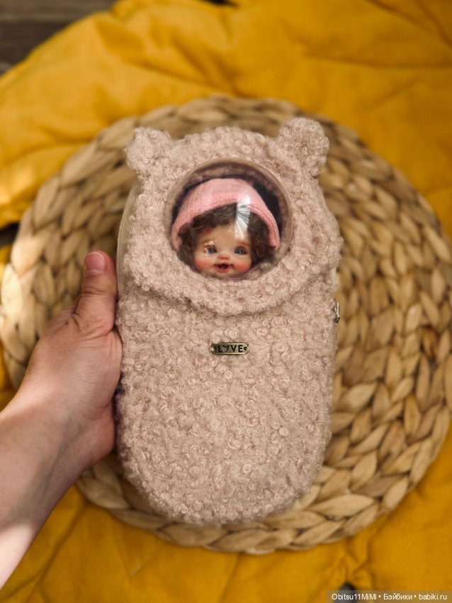 Переноска для кукол до 16 см