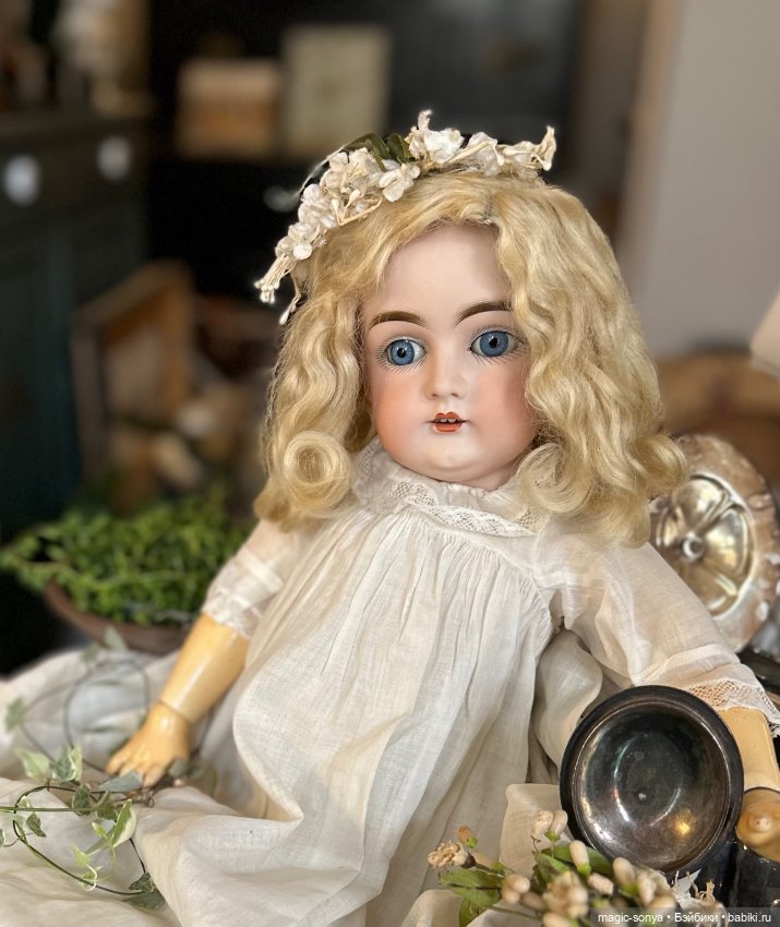 Антикварная немецкая кукла Kestner 129