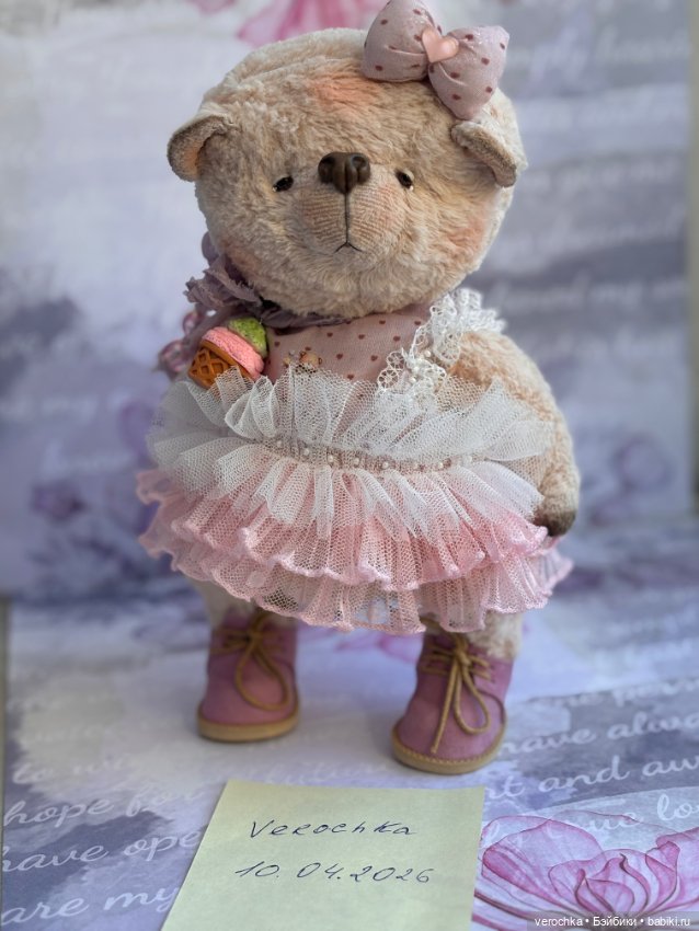 Мишка Тедди ручная работа (фото 4)