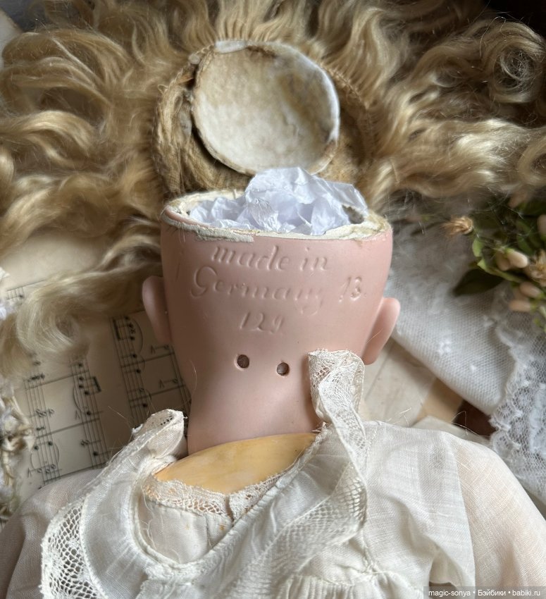 Антикварная немецкая кукла Kestner 129 (фото 8)