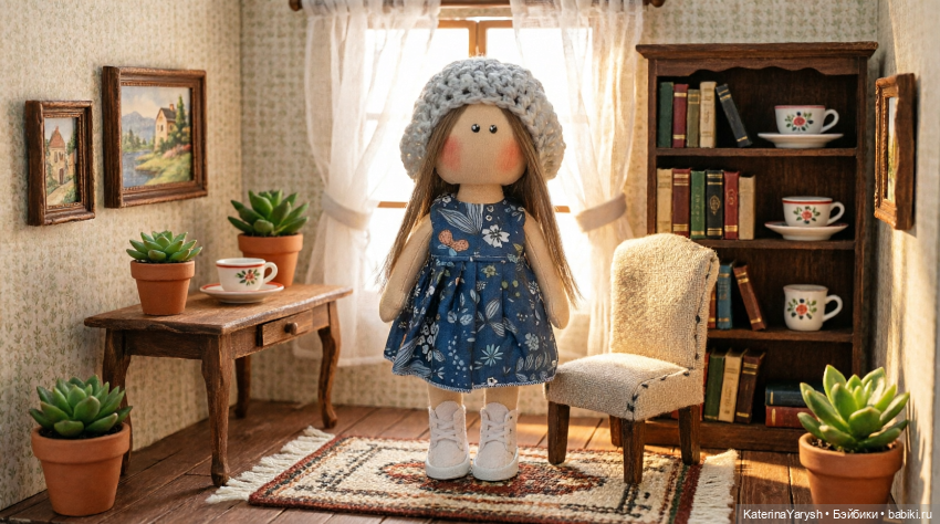 Набор одежды для кукол «Зябушка» — уют ручной работы для вашей коллекции (фото 4)