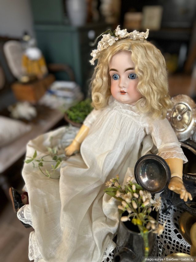 Антикварная немецкая кукла Kestner 129 (фото 4)