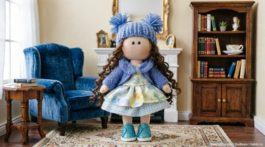 Куколка «Зябушка» — уют ручной работы для вашей коллекции (фото 6)