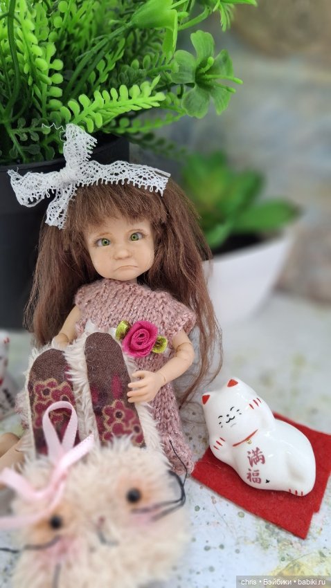 Парик для bjd с объемом головы 11-12 см (фото 2)