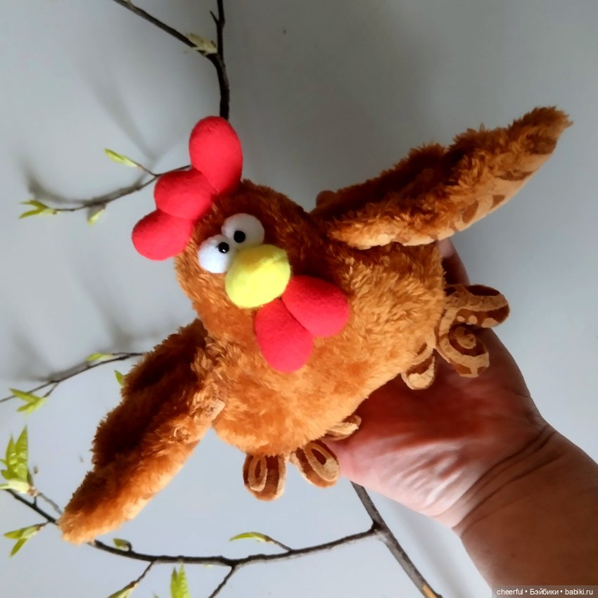 Мягкая игрушка - курочка — Авторские игрушки (фото 2)