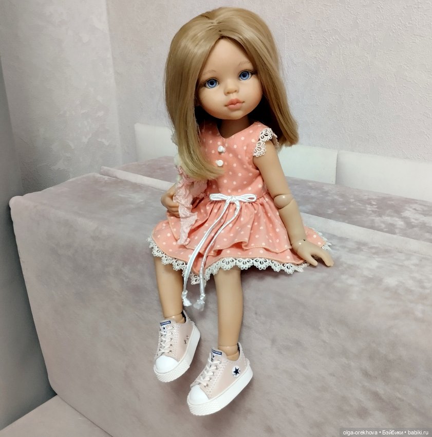 Кеды конверсы для куклы Паола Рейна (фото 6)