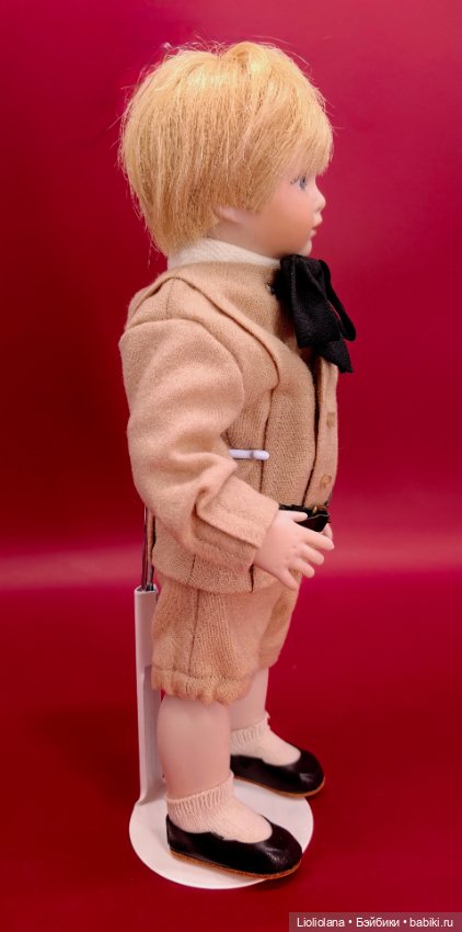 Фарфоровая кукла Майкл от Phyllis Wright США 1985 год (фото 5)