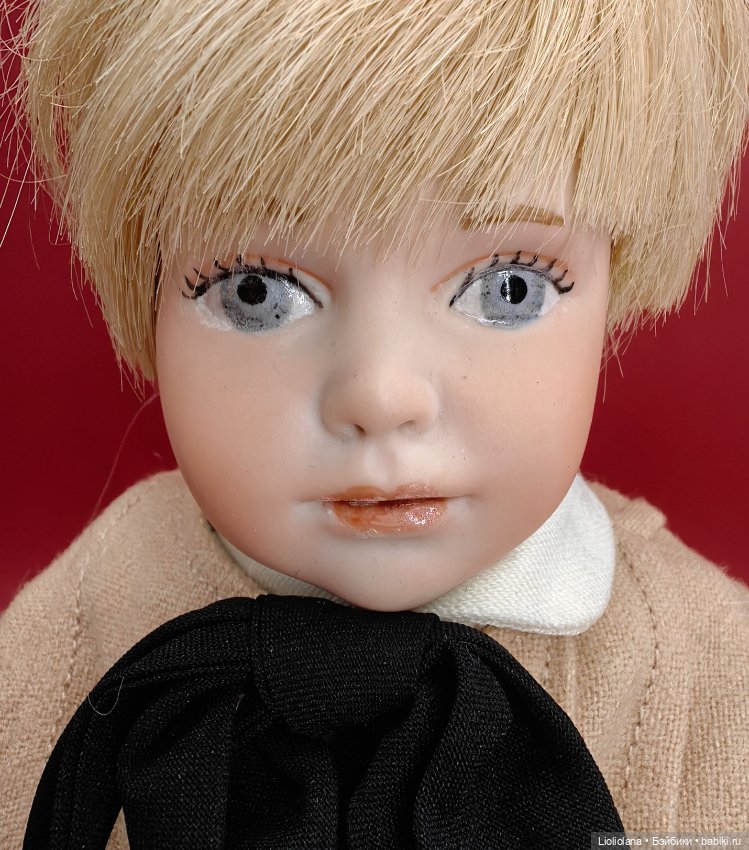 Фарфоровая кукла Майкл от Phyllis Wright США 1985 год (фото 2)