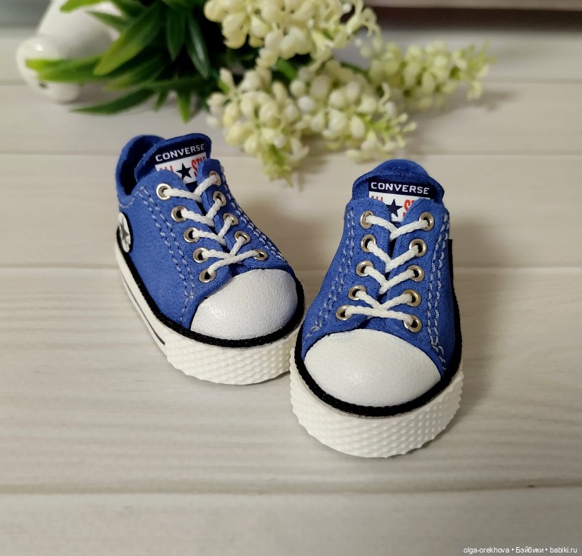 Кеды конверсы для куклы Паола Рейна